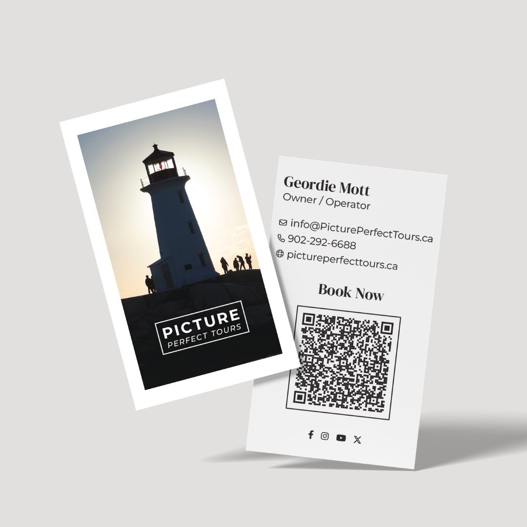 Vertical Business Cards